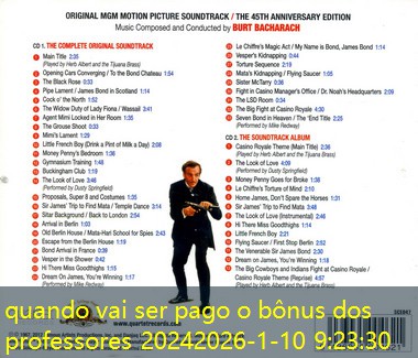 quando vai ser pago o bônus dos professores 2024 quando vai ser pago o bônus dos professores 2024